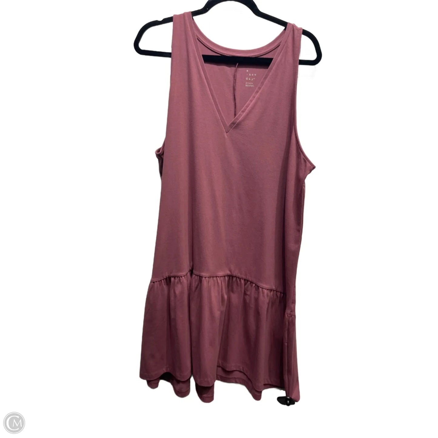 Dress Casual Short By A New Day In Purple, Size: Xxl