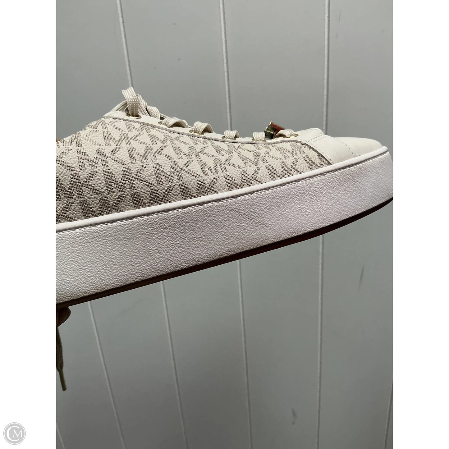 Shoes Designer By Michael Kors In White, Size: 11