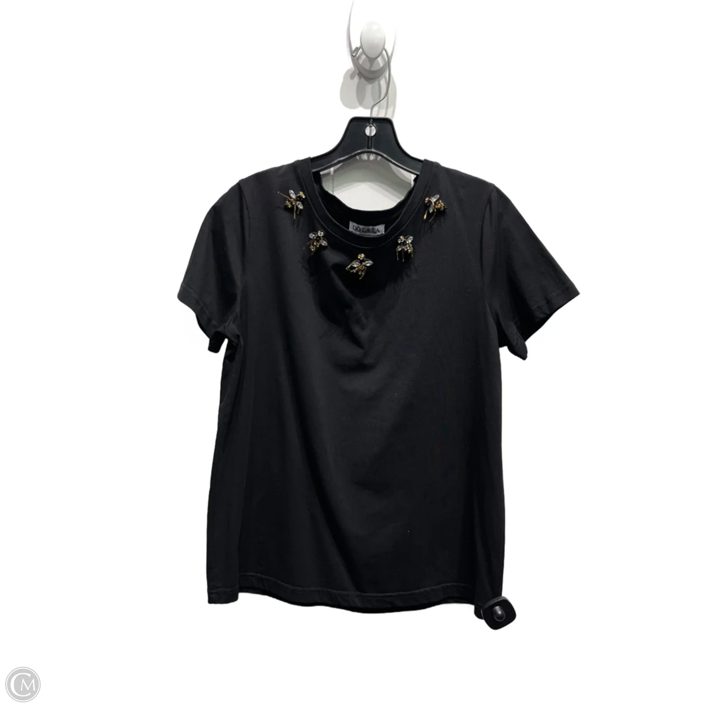 Top Short Sleeve By oo la la In Black, Size: Xs