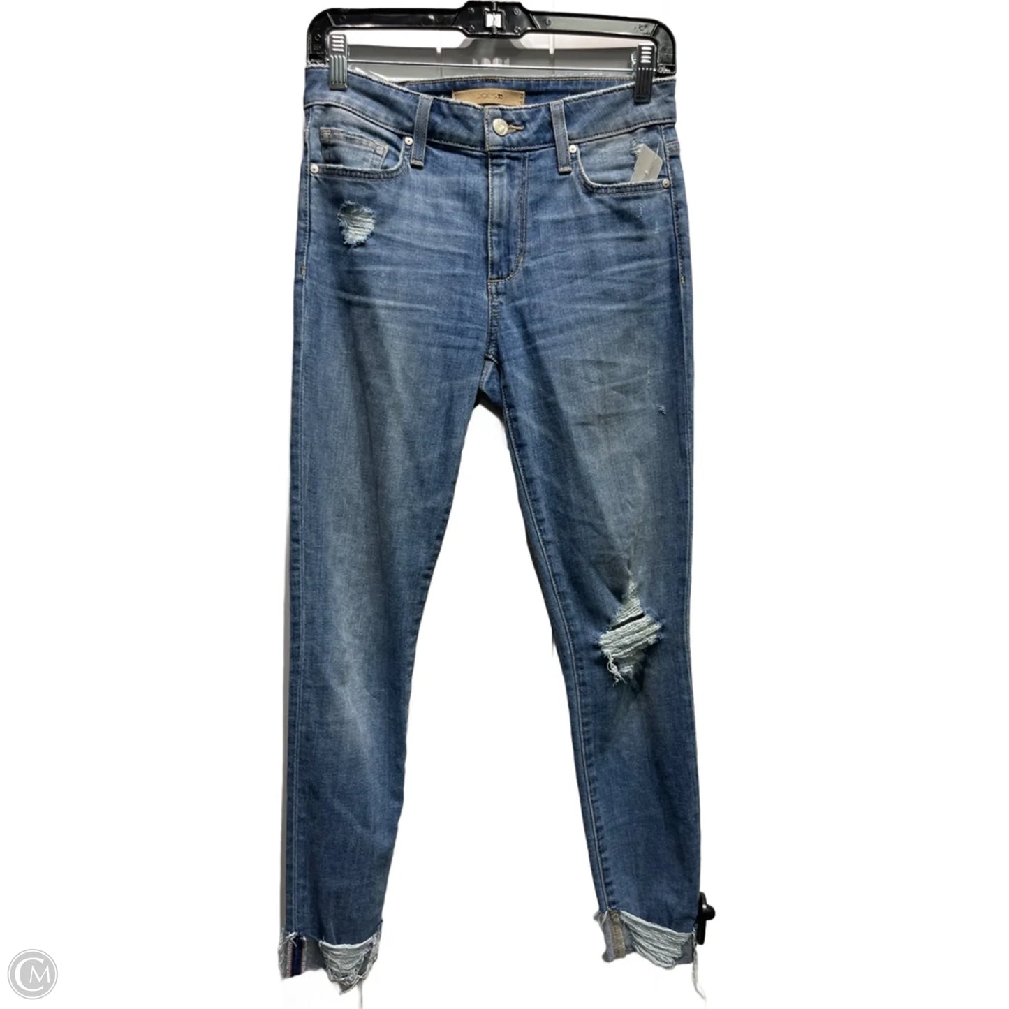 Jeans Cropped By Joes Jeans In Blue Denim, Size: 2