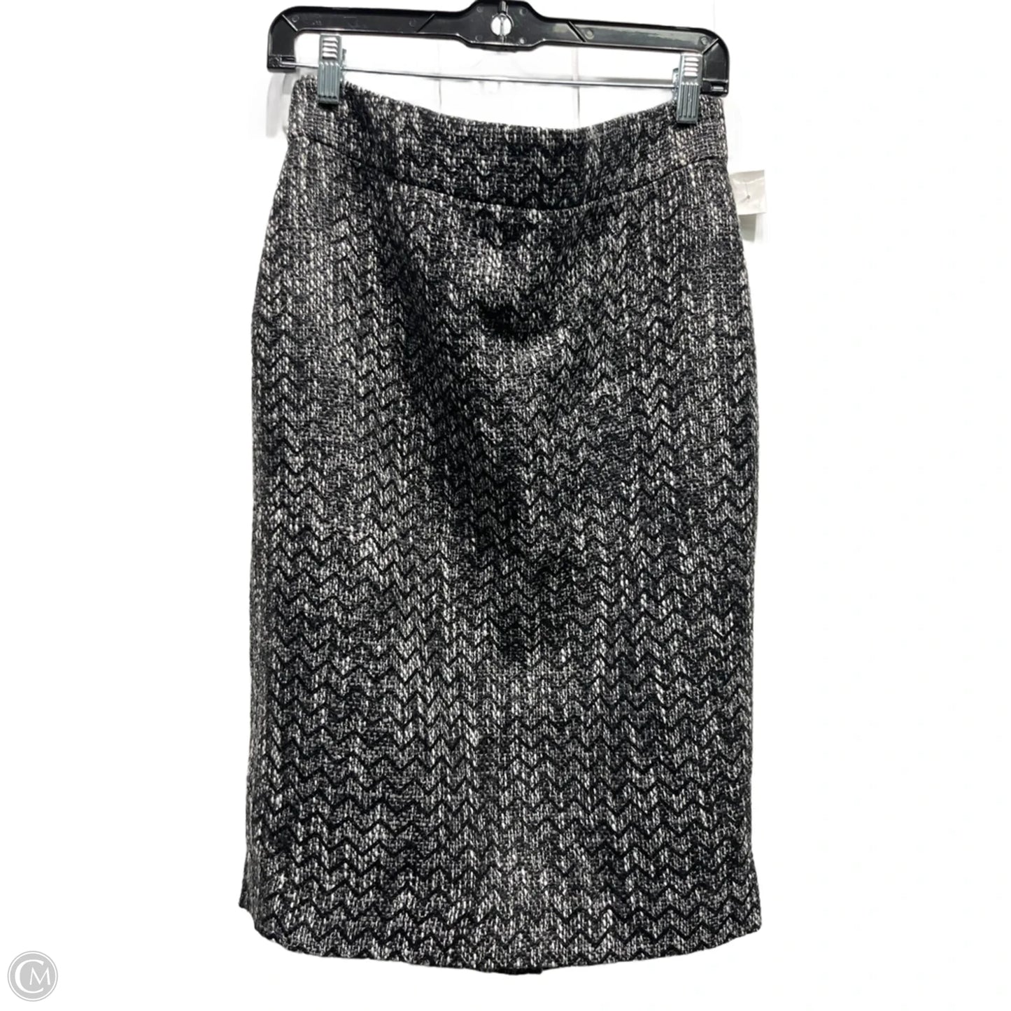 Skirt Midi By J. Crew In Black & White, Size: 10