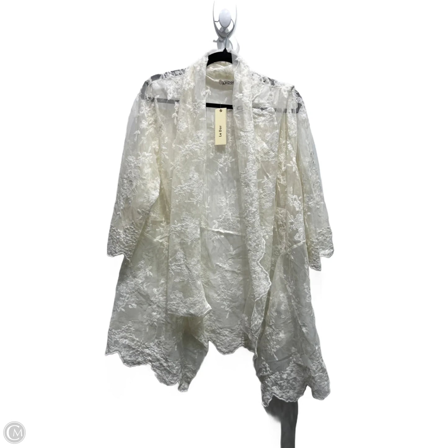 Kimono By le dor In White, Size: L