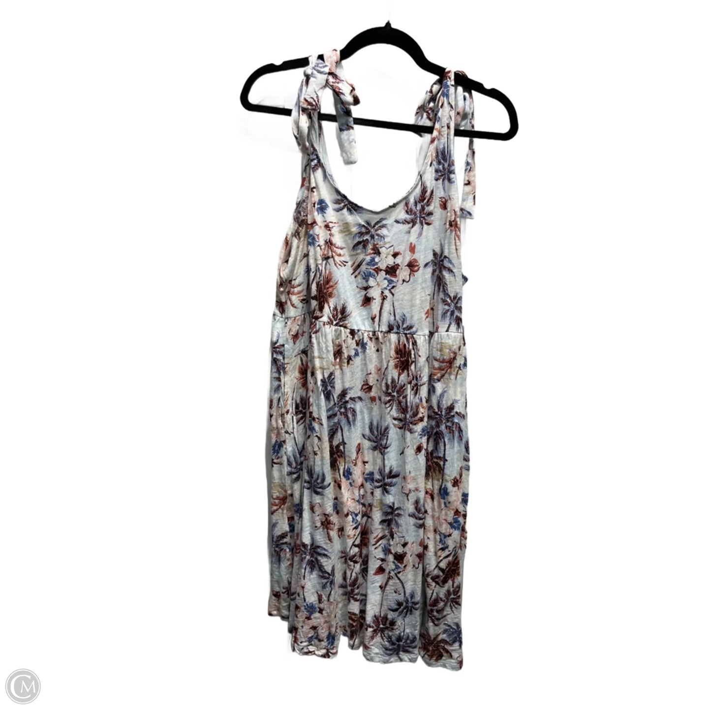 Dress Casual Short By Torrid In Blue & Orange, Size: 2x