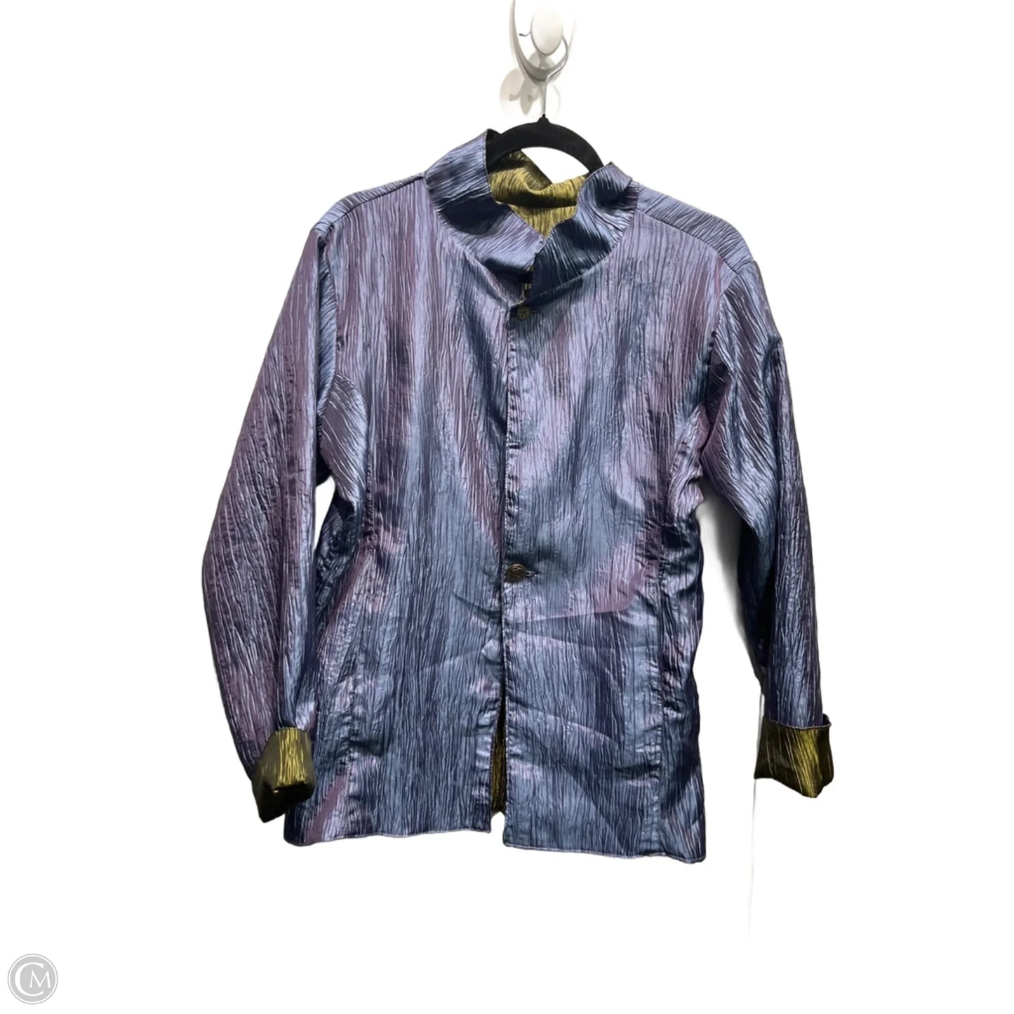 Jacket Other By Clothes Mentor In Blue & Green, Size: L