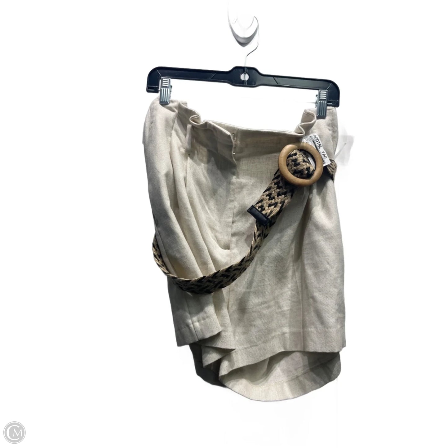 Shorts By Zara In Cream, Size: Xl