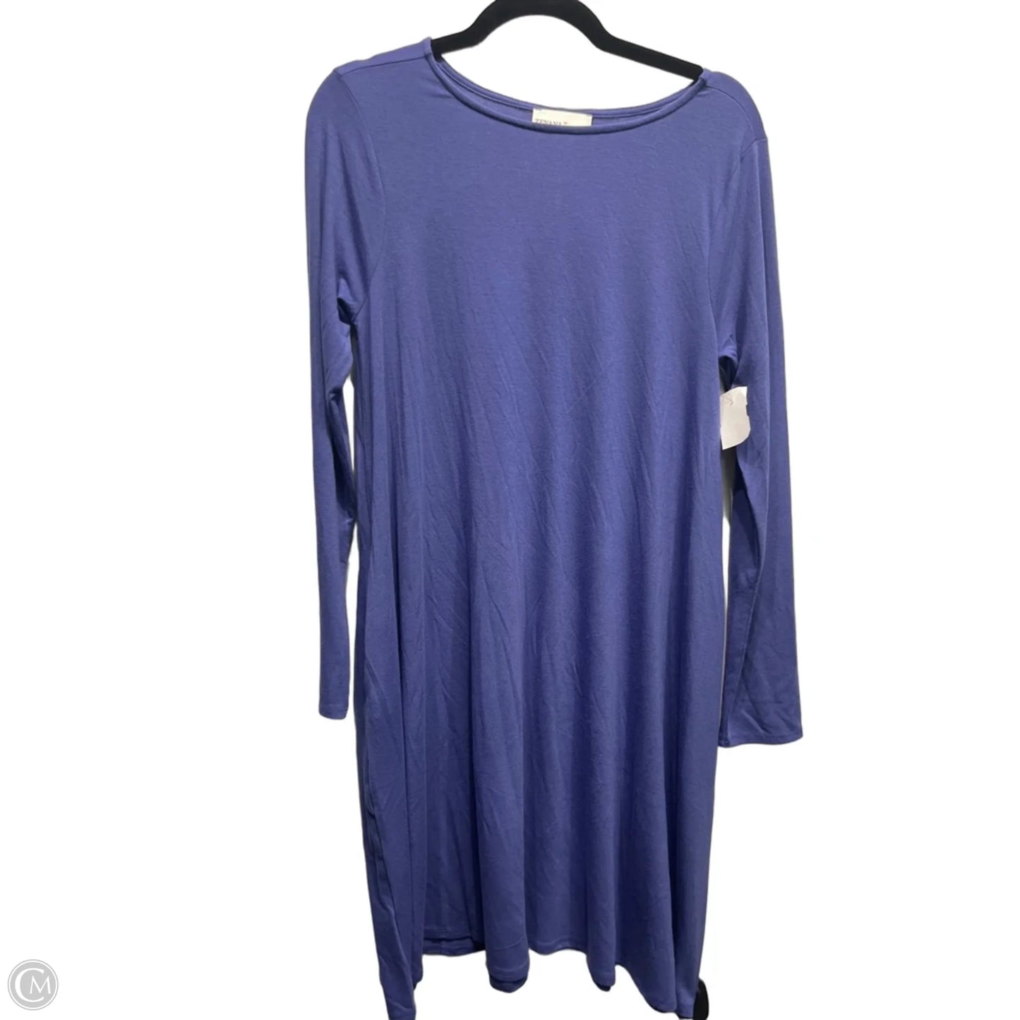 Dress Casual Short By Zenana Outfitters In Blue, Size: M