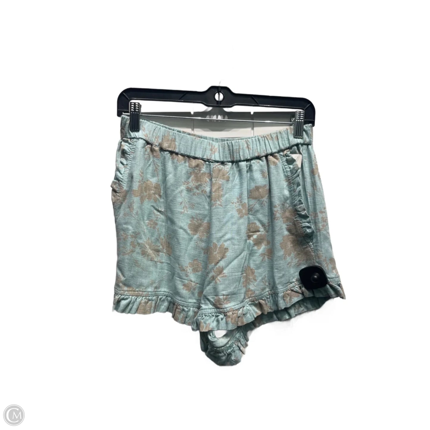 Shorts Set By amuse In Blue & Tan, Size: S