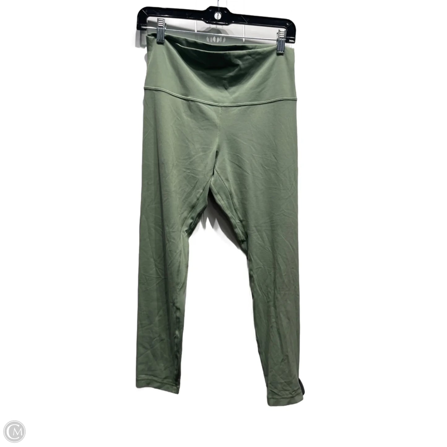 Athletic Leggings By Lululemon In Green, Size: 10