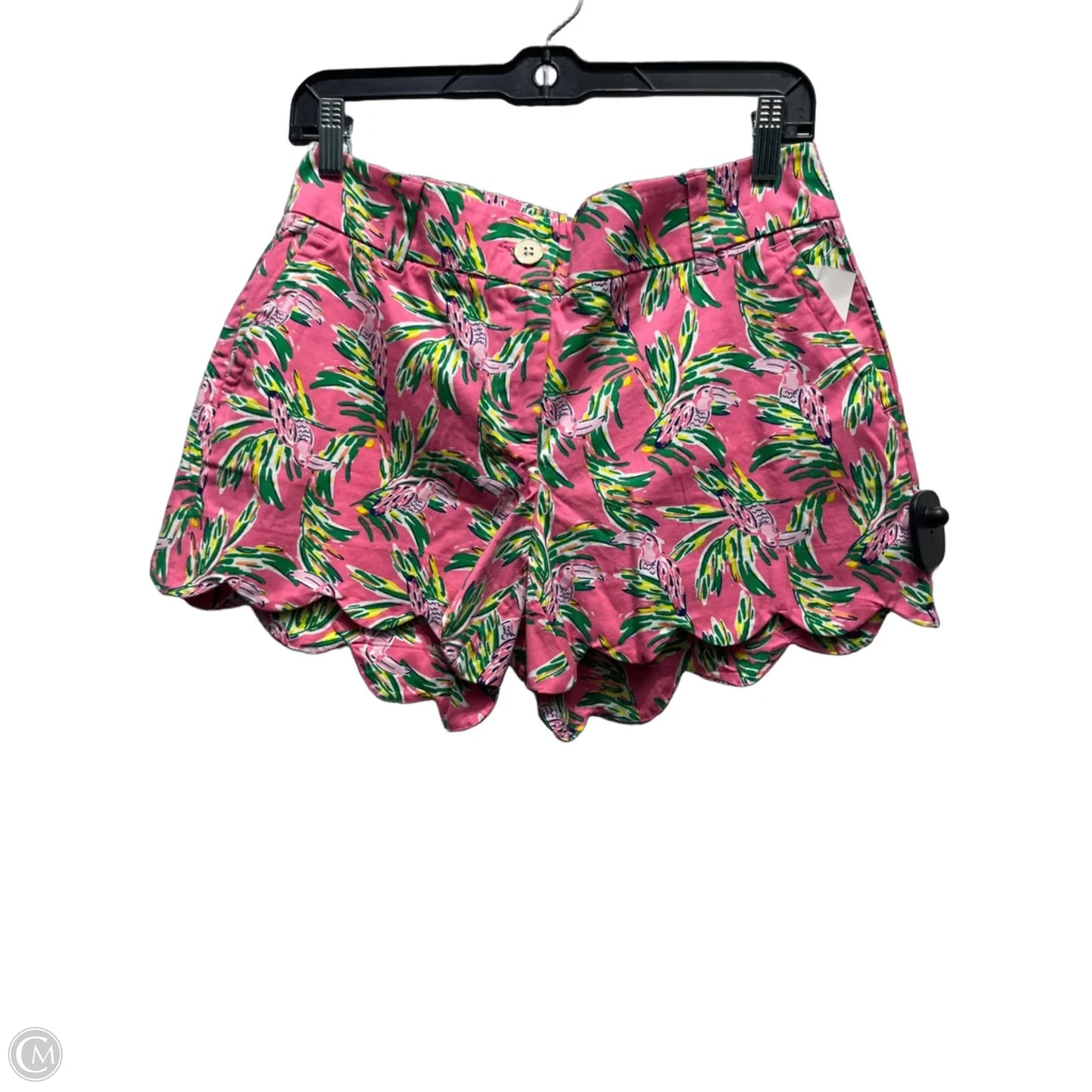 Shorts By Crown And Ivy In Green & Pink, Size: 4