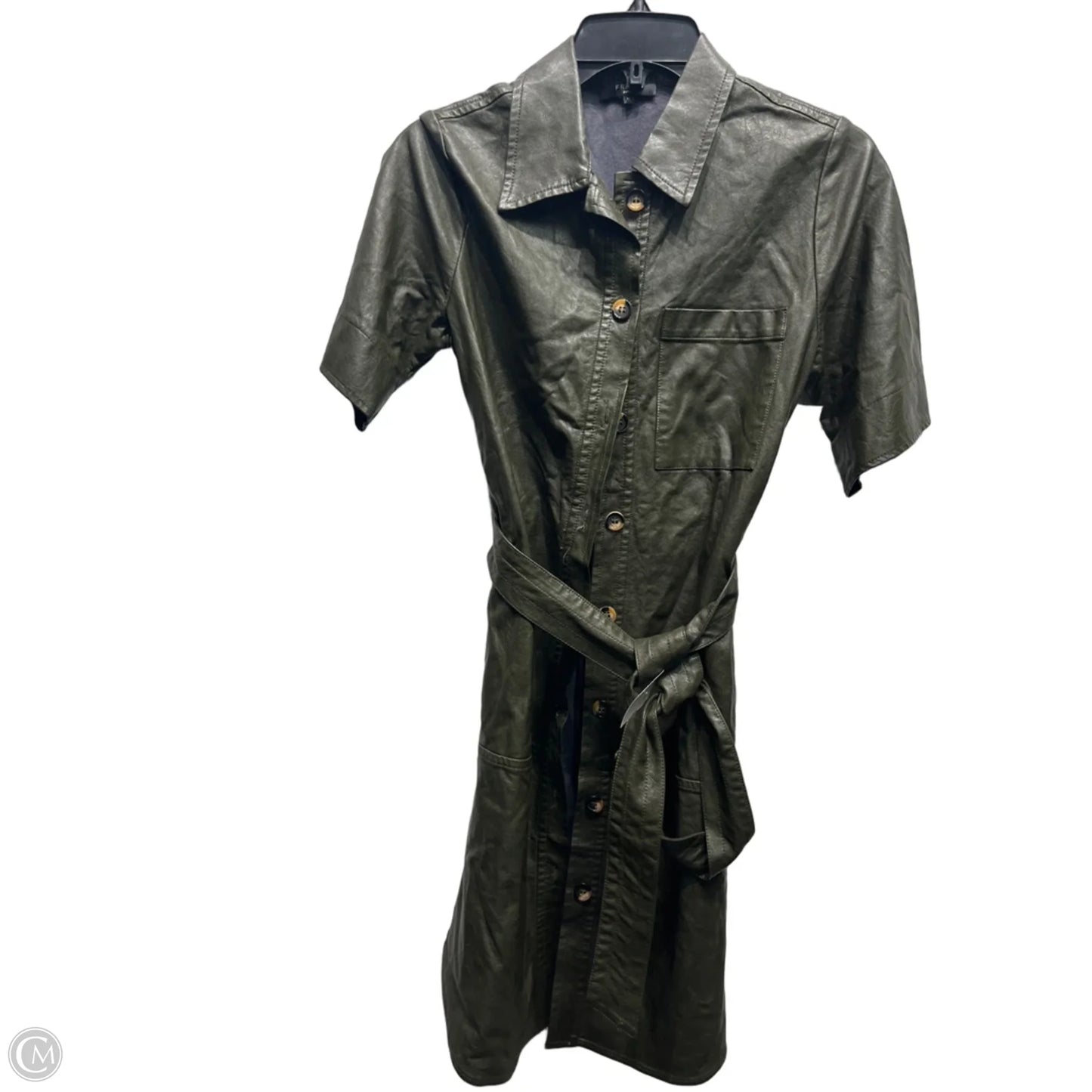 Dress Work By Frnch In Green, Size: Xs