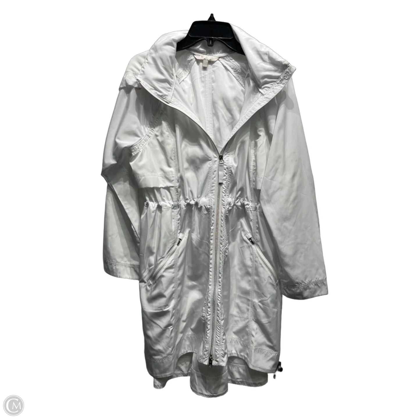 Athletic Jacket By Athleta In White, Size: M