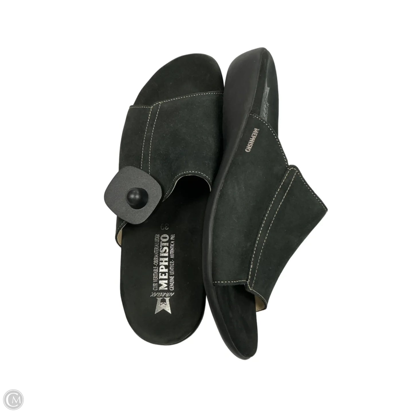Sandals Flats By Mephisto In Black, Size: 9
