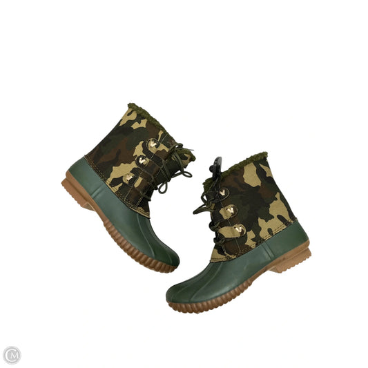 Boots Rain By Jack Rogers In Green, Size: 7