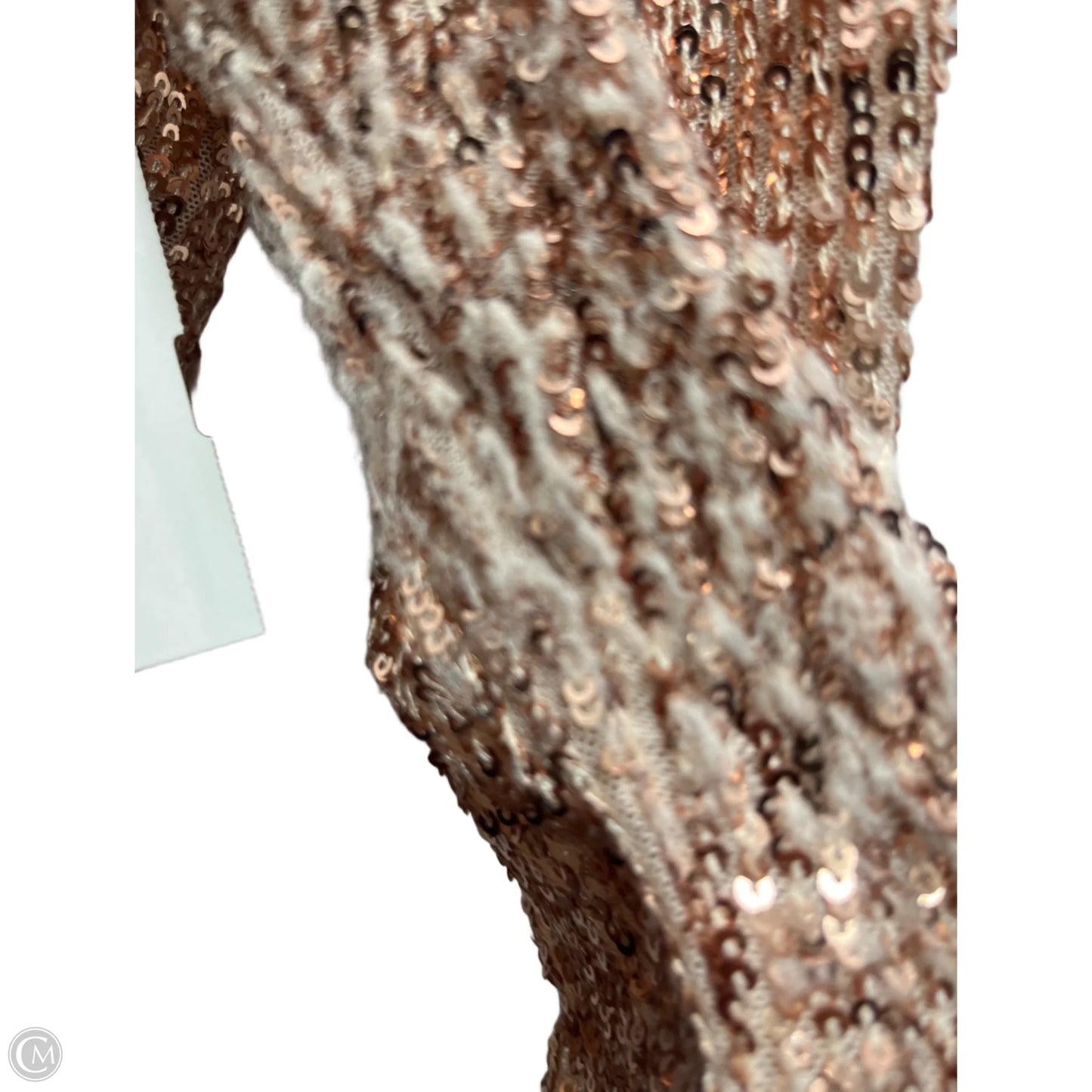 Dress Party Short By Gianni Bini In Rose Gold, Size: L