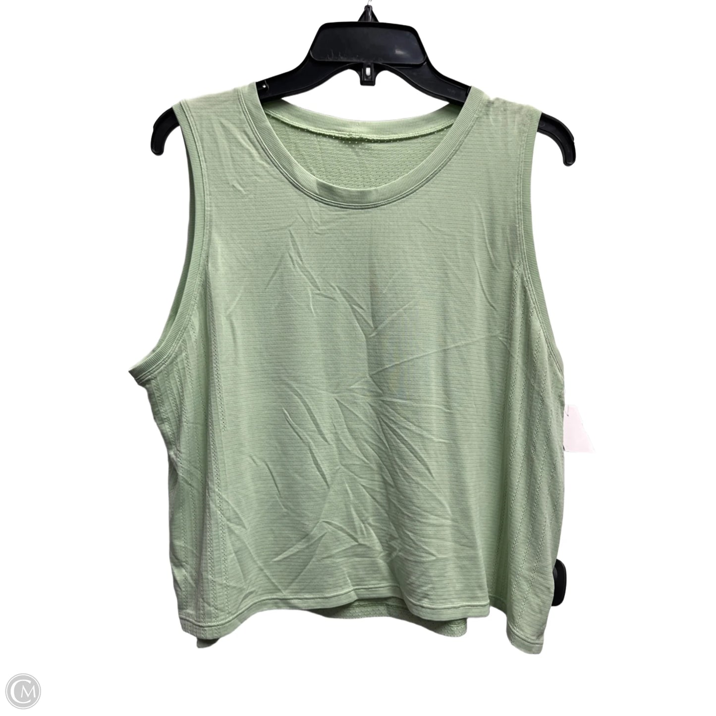 Athletic Tank Top By Lululemon In Green, Size: L