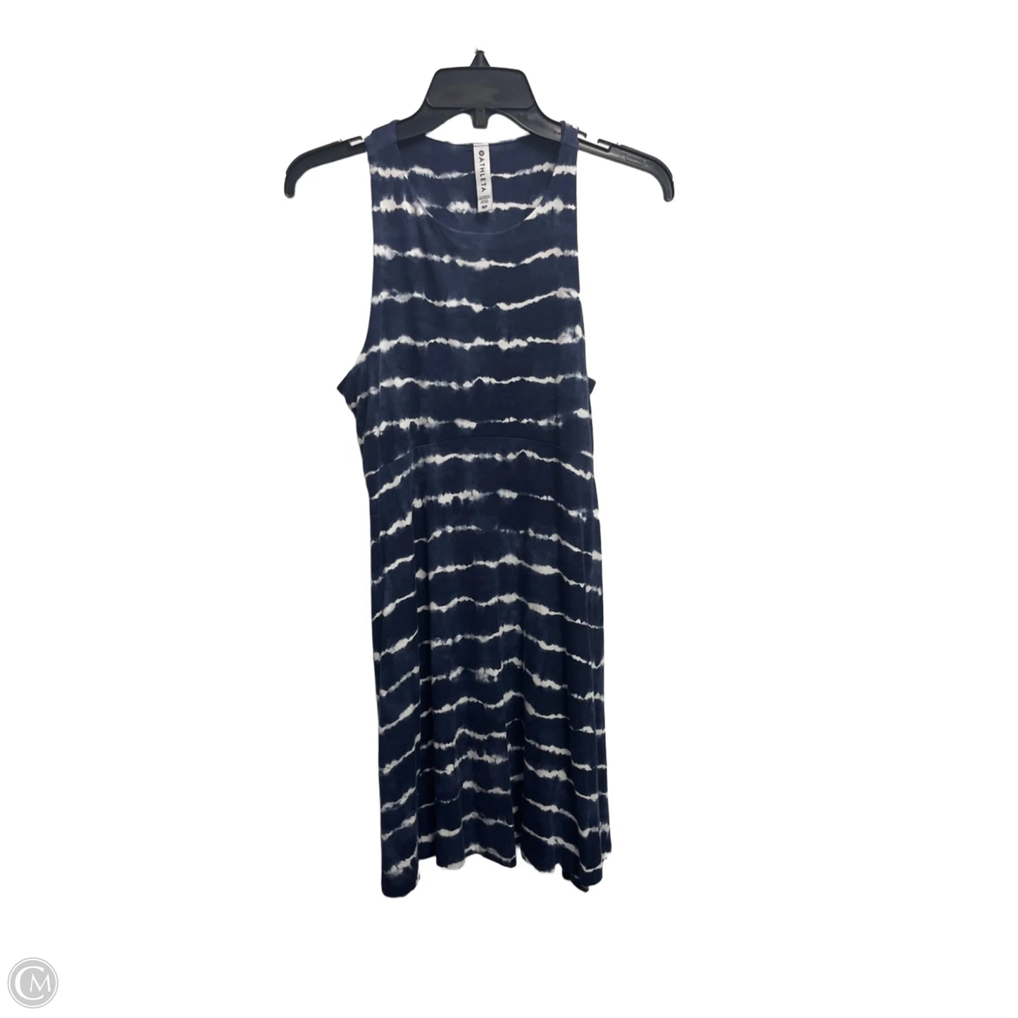 Dress Casual Short By Athleta In Blue & White, Size: Mp