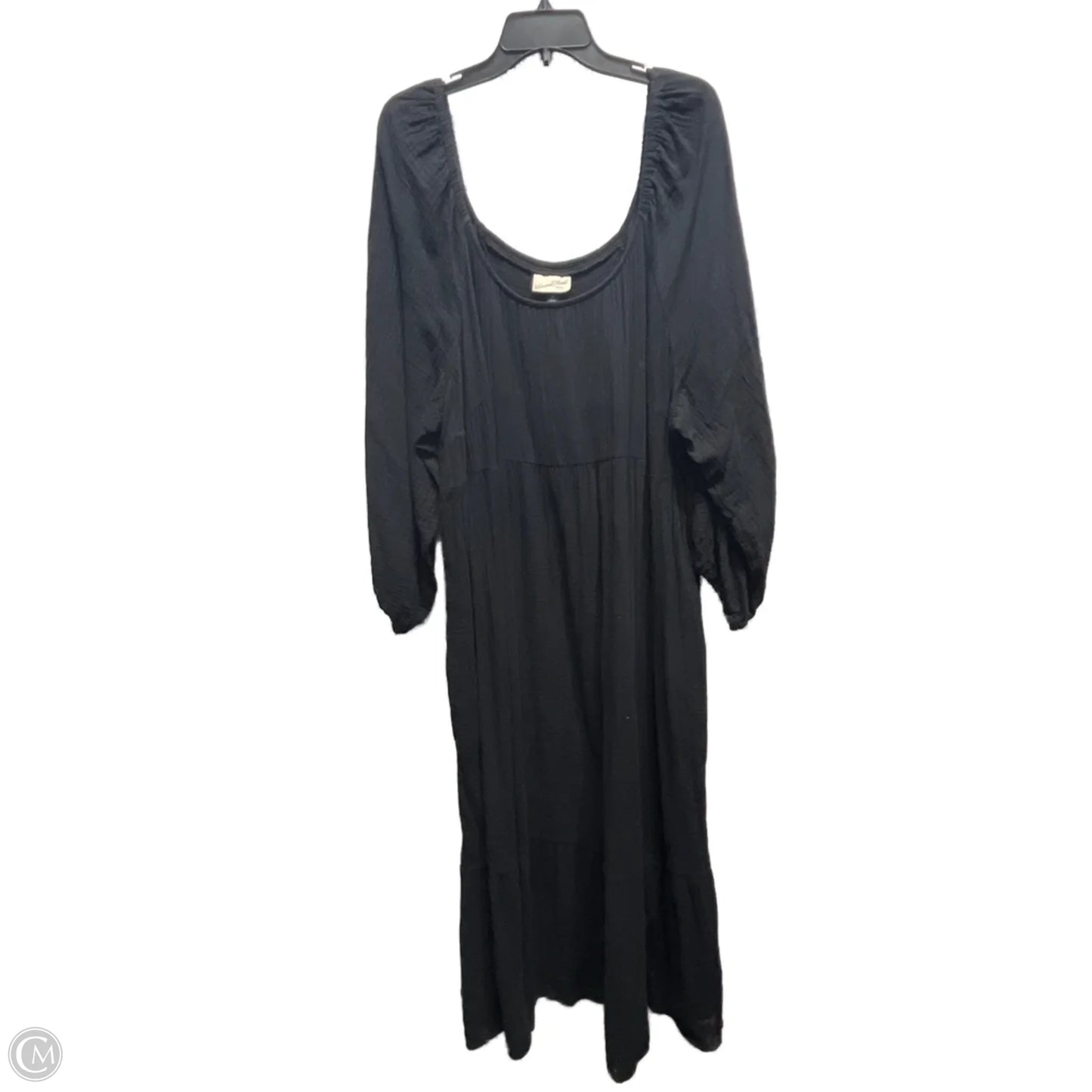 Dress Casual Maxi By Universal Thread In Black, Size: 2x