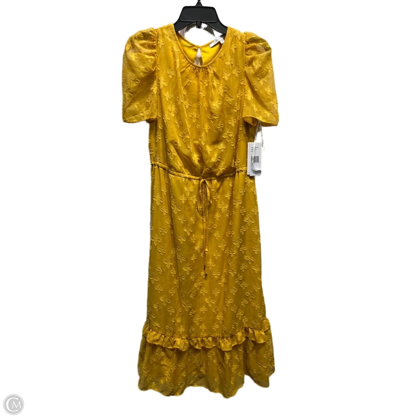 Dress Party Midi By JULIA JORDAN In Yellow, Size: 8