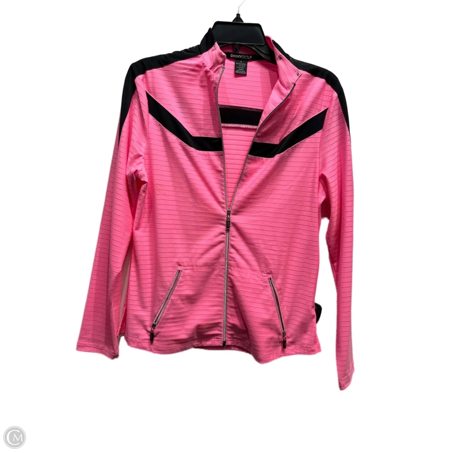 Jacket Other By Dkny In Black & Pink, Size: S