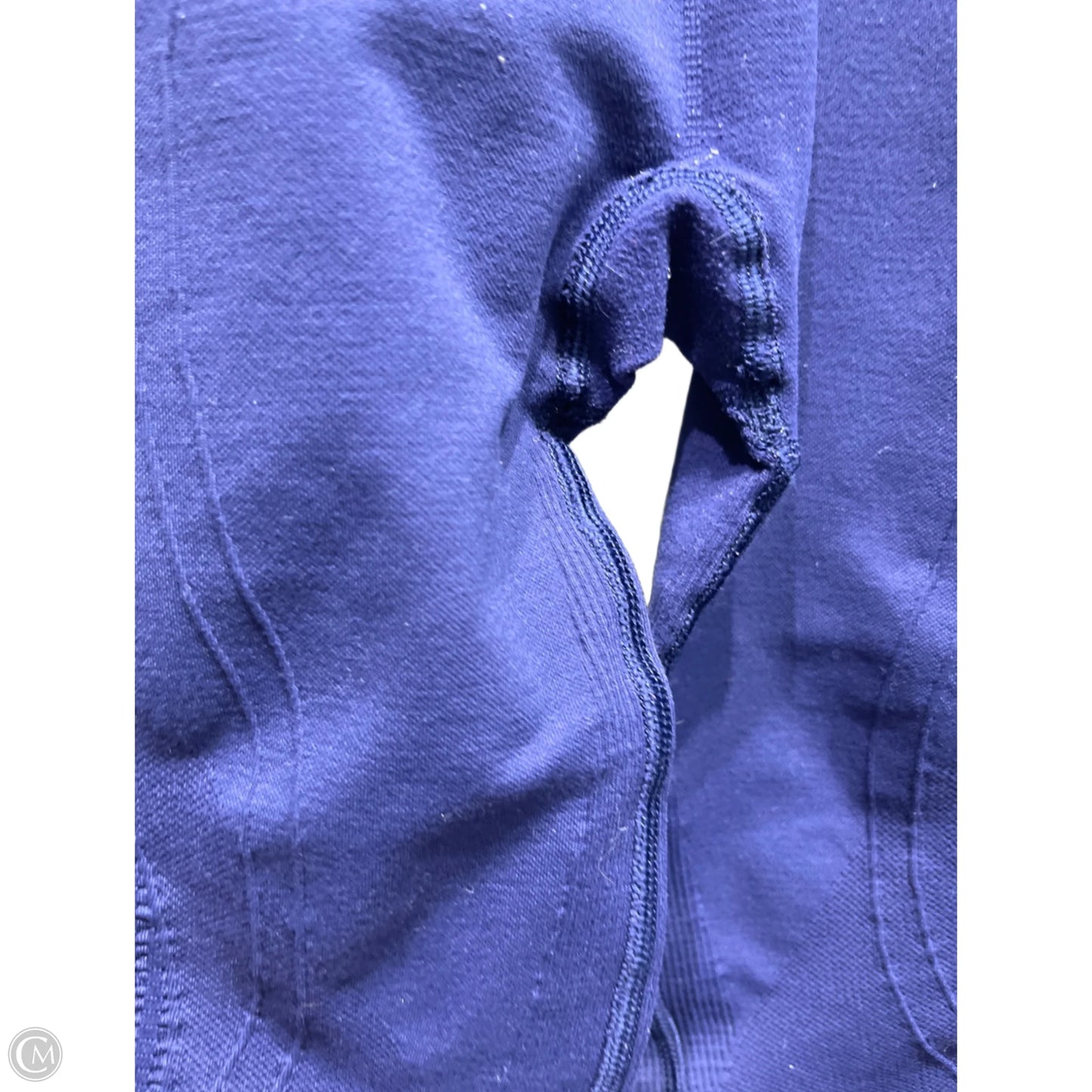 Athletic Capris By Lululemon In Navy, Size: S
