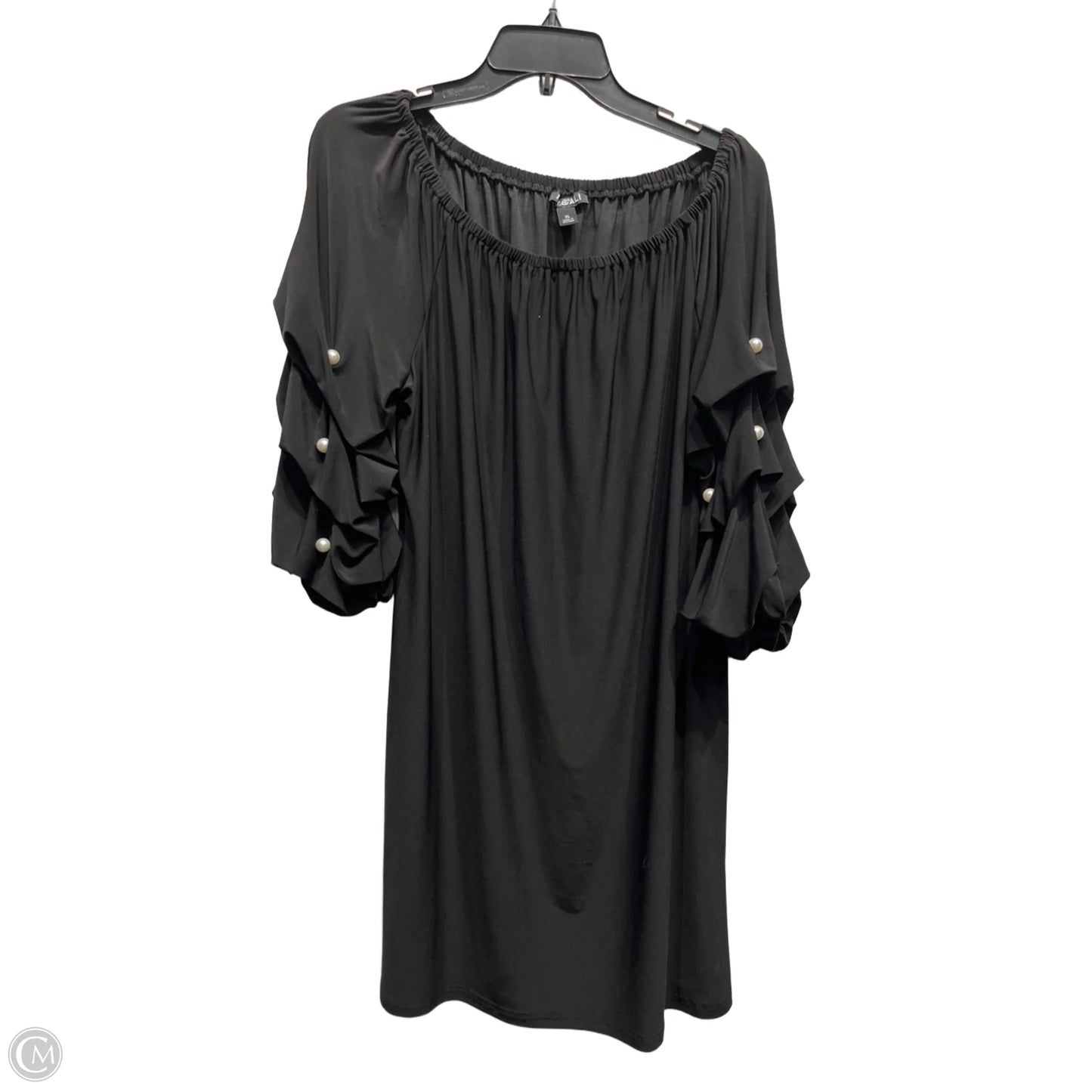 Dress Casual Short By Roz And Ali In Black, Size: Xl