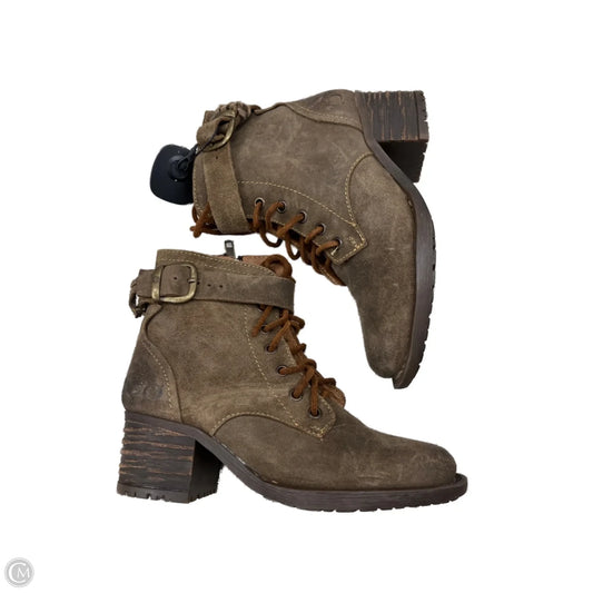 Boots Combat By Born In Brown, Size: 6.5