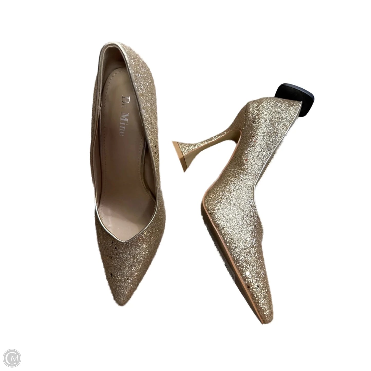 Shoes Heels Stiletto By be mine In Gold, Size: 6