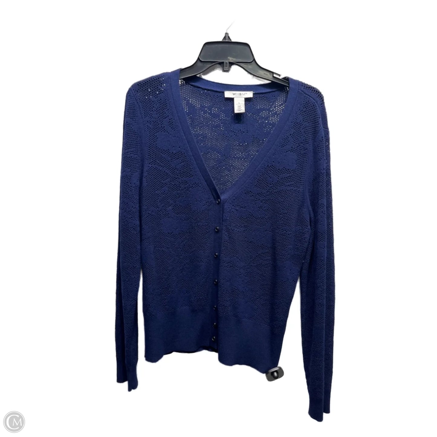 Cardigan By White House Black Market In Navy, Size: L