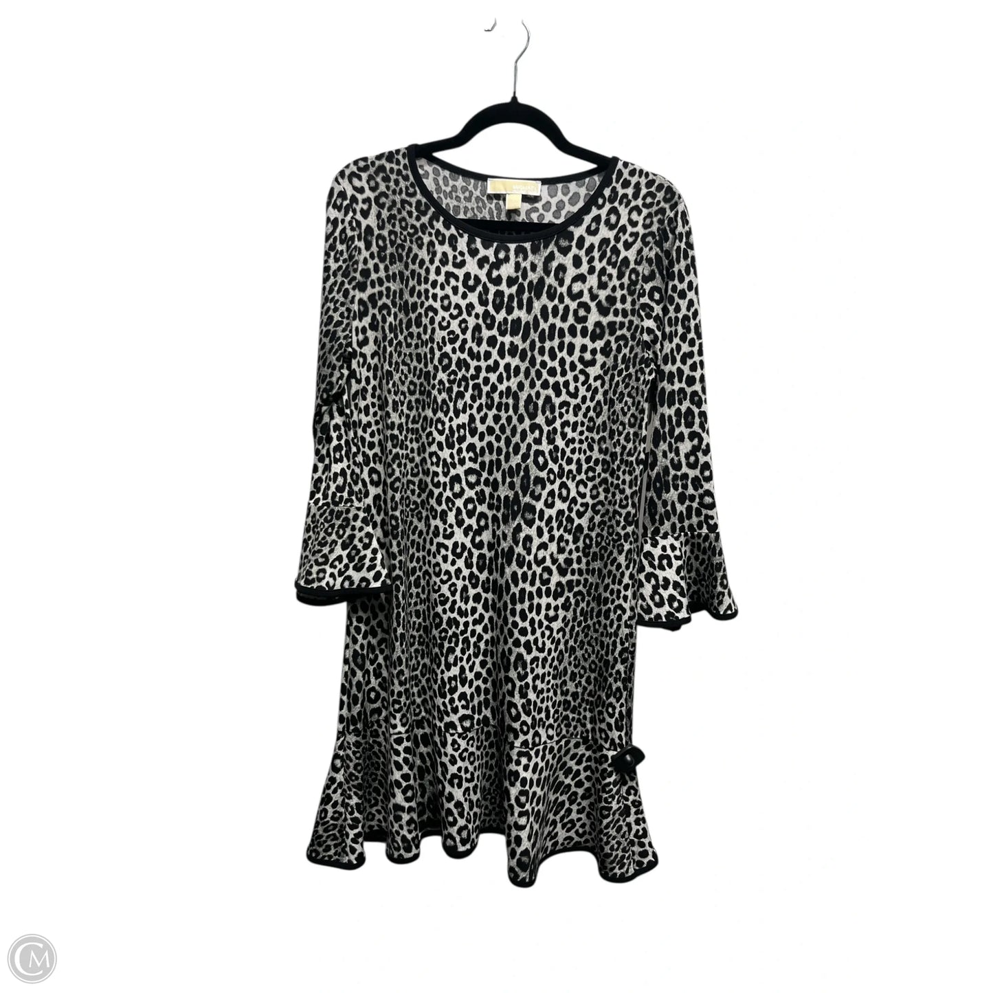 Dress Work By Michael By Michael Kors In Black & Grey, Size: M