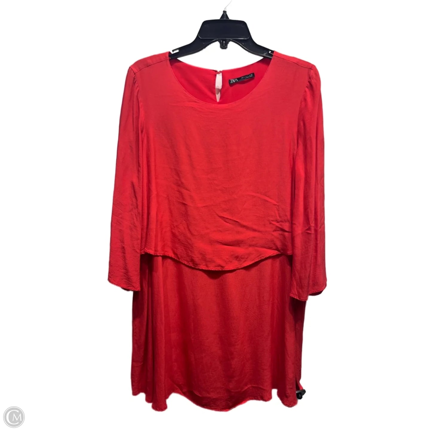 Dress Casual Short By Zara In Red, Size: Xl