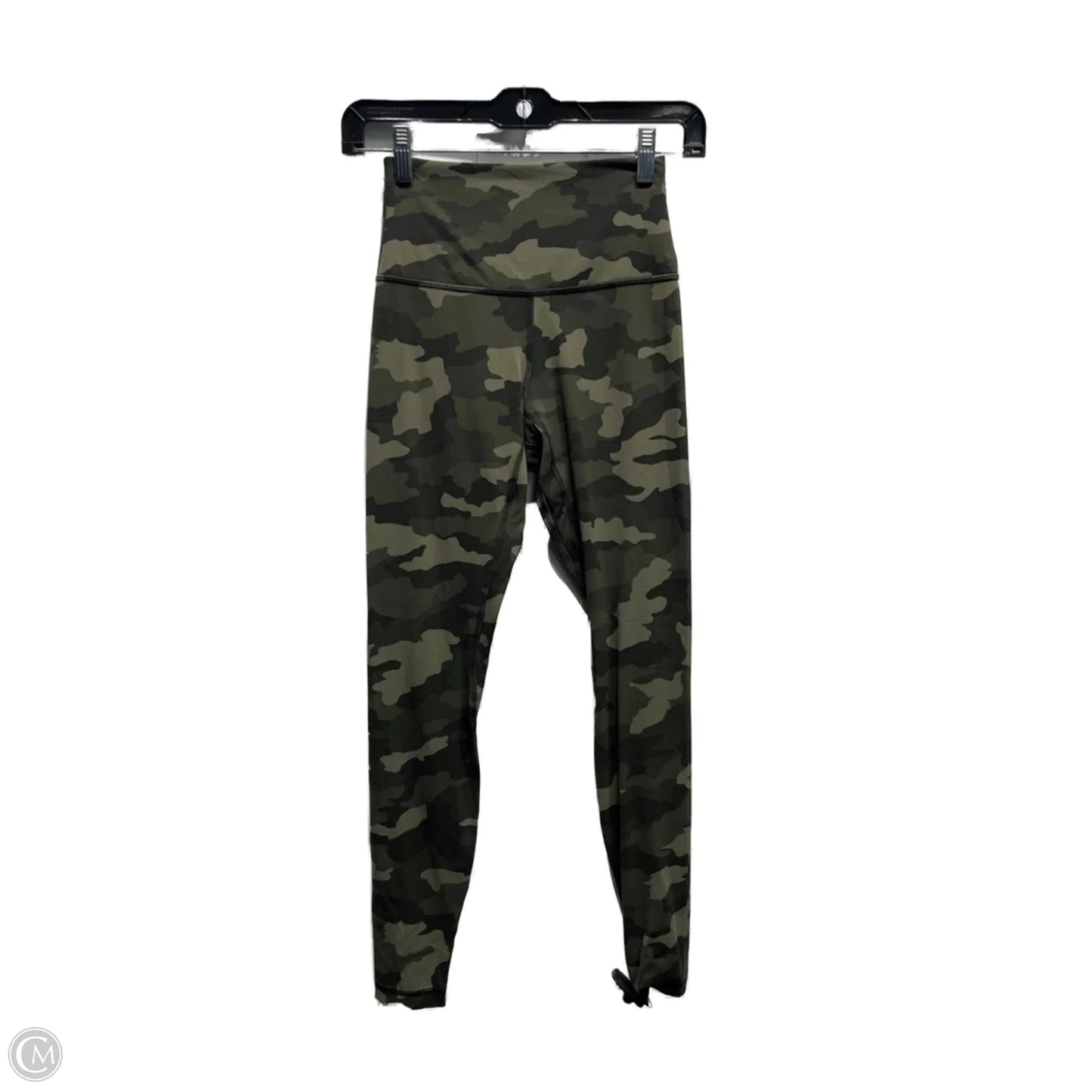 Athletic Leggings By Lululemon In Green, Size: 4