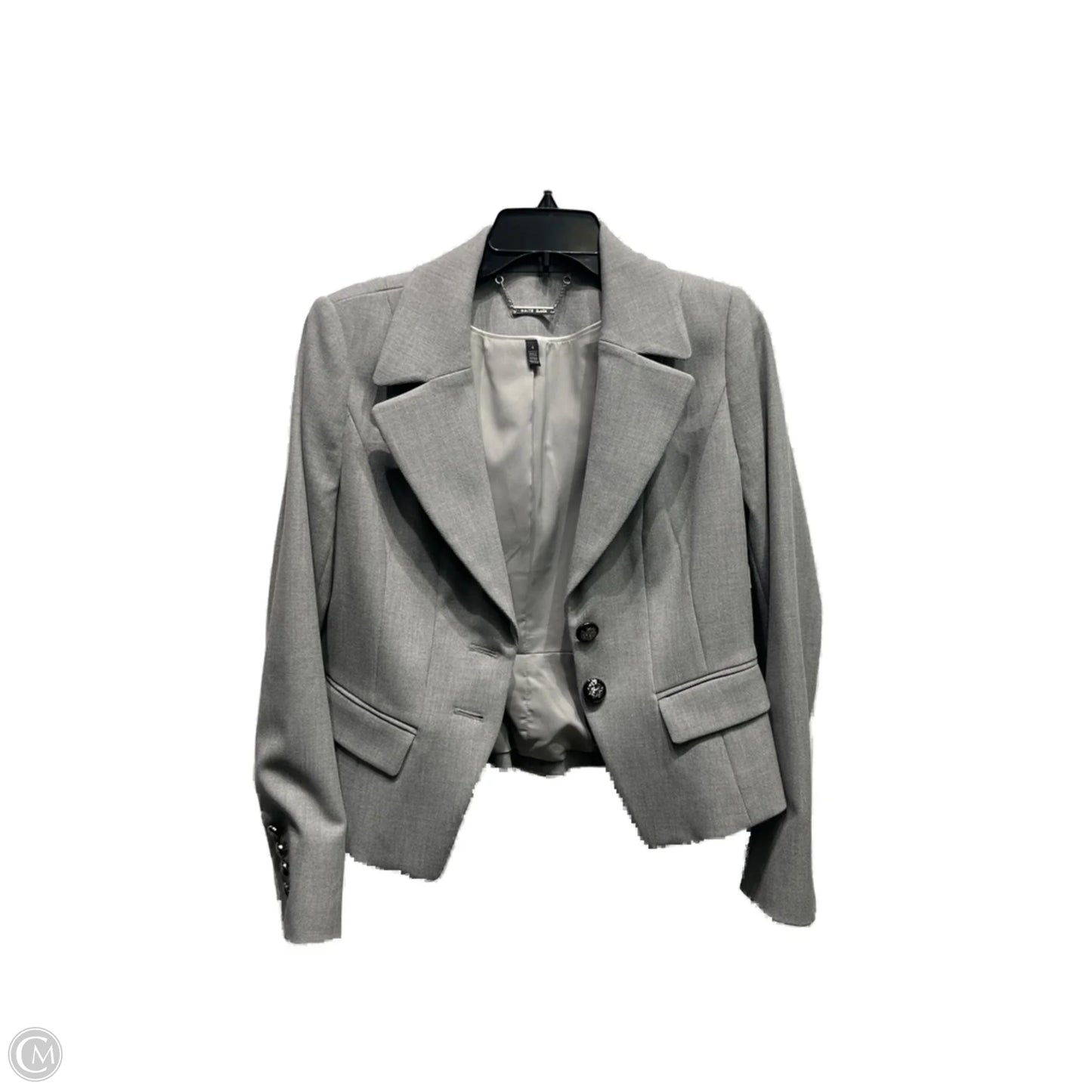 Blazer By White House Black Market In Grey, Size: 4