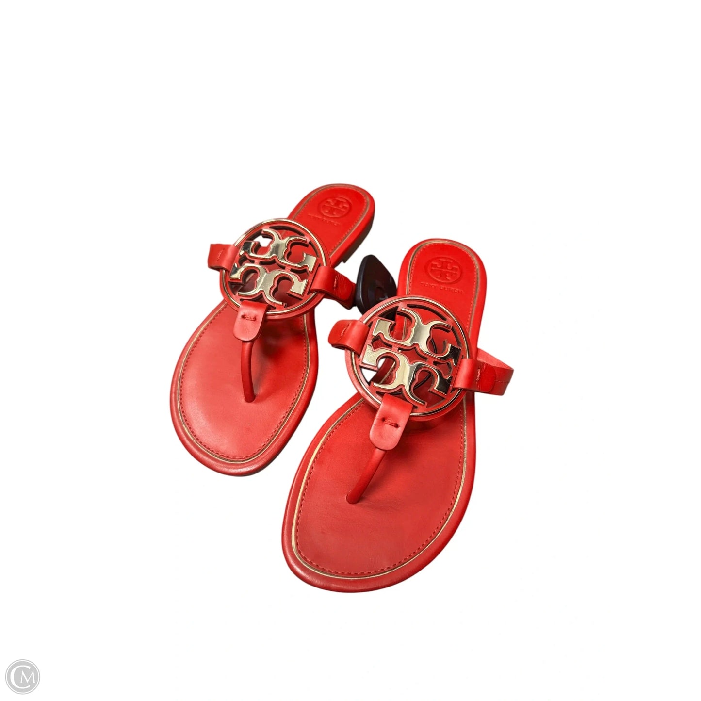 Sandals Designer By Tory Burch In Red, Size: 7