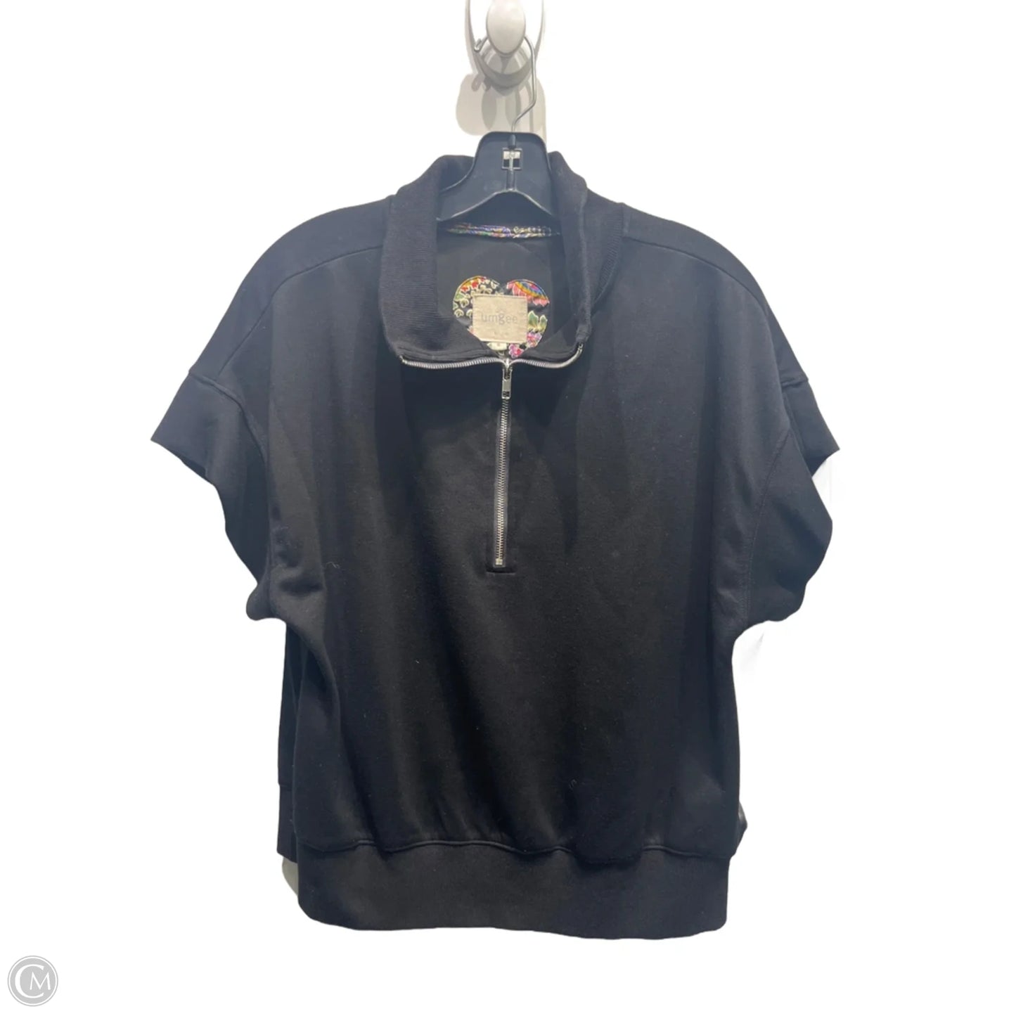 Top Short Sleeve By Umgee In Black, Size: S