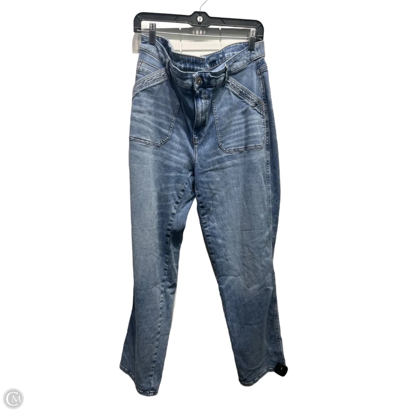 Jeans Straight By J. Jill In Blue Denim, Size: 18