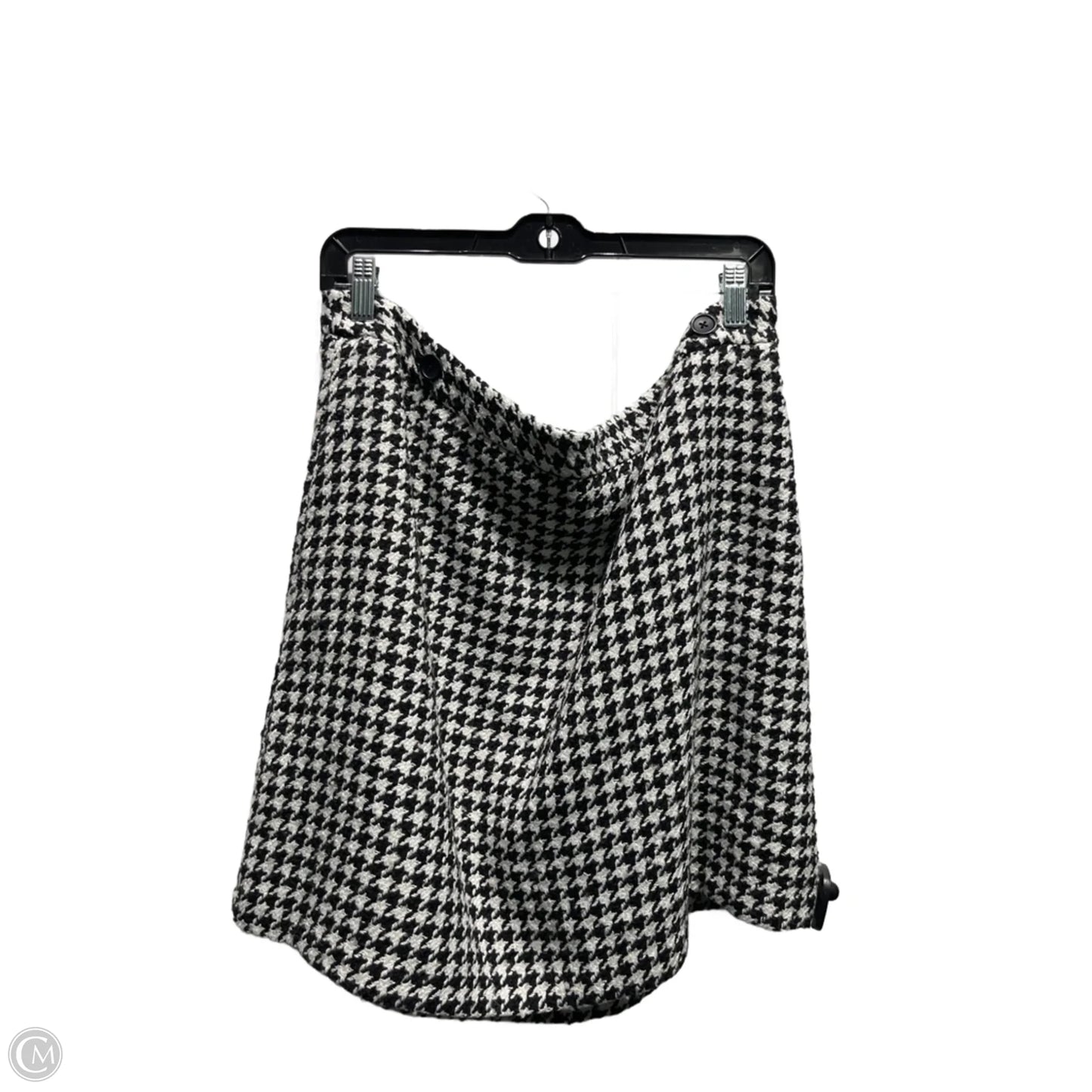 Skirt Mini & Short By Banana Republic In Black & White, Size: 18