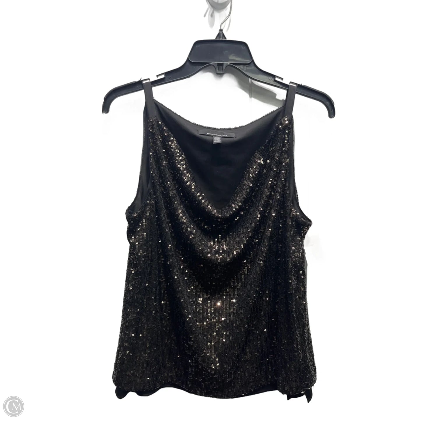Top Sleeveless By White House Black Market In Black & Gold, Size: S