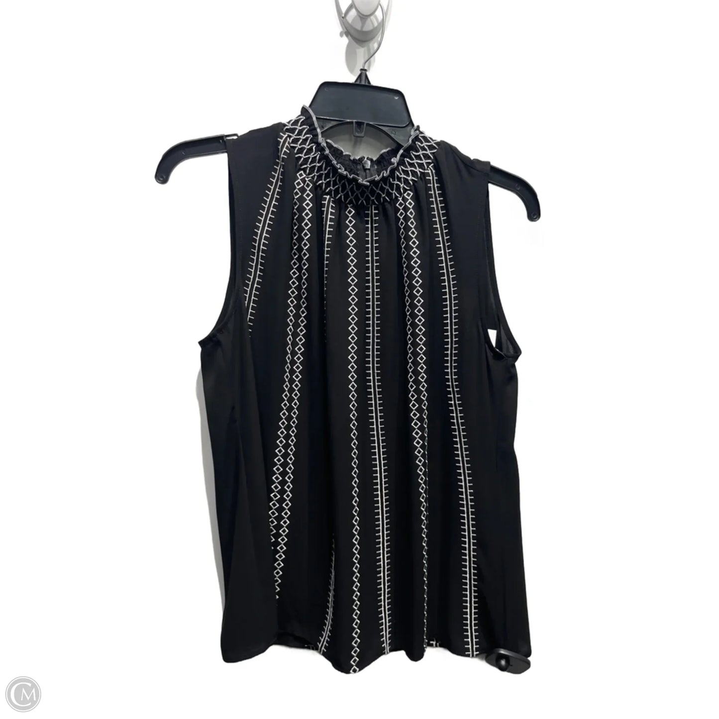 Top Sleeveless By White House Black Market In Black & White, Size: 8