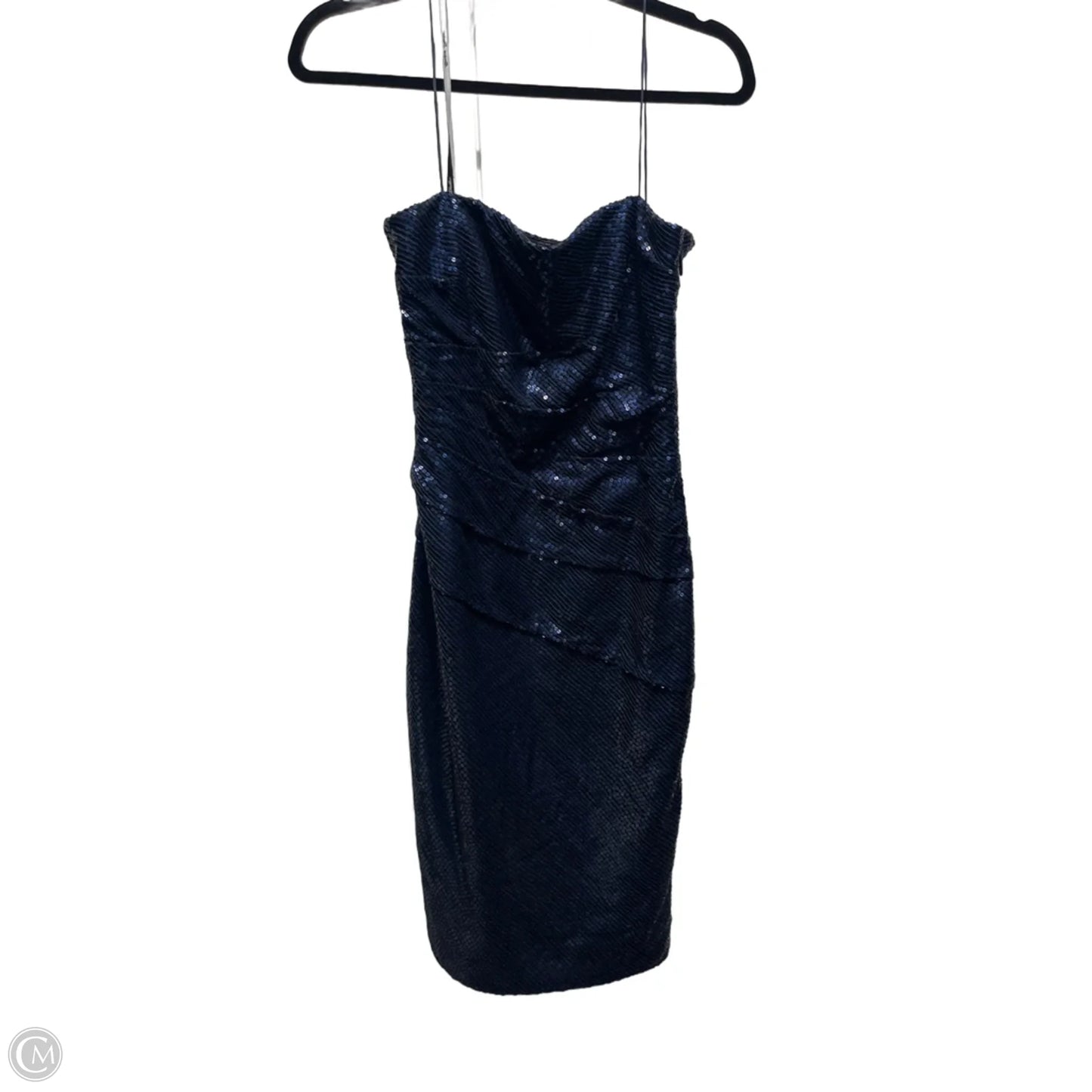 Dress Party Short By monique lhuillier In Blue, Size: 6