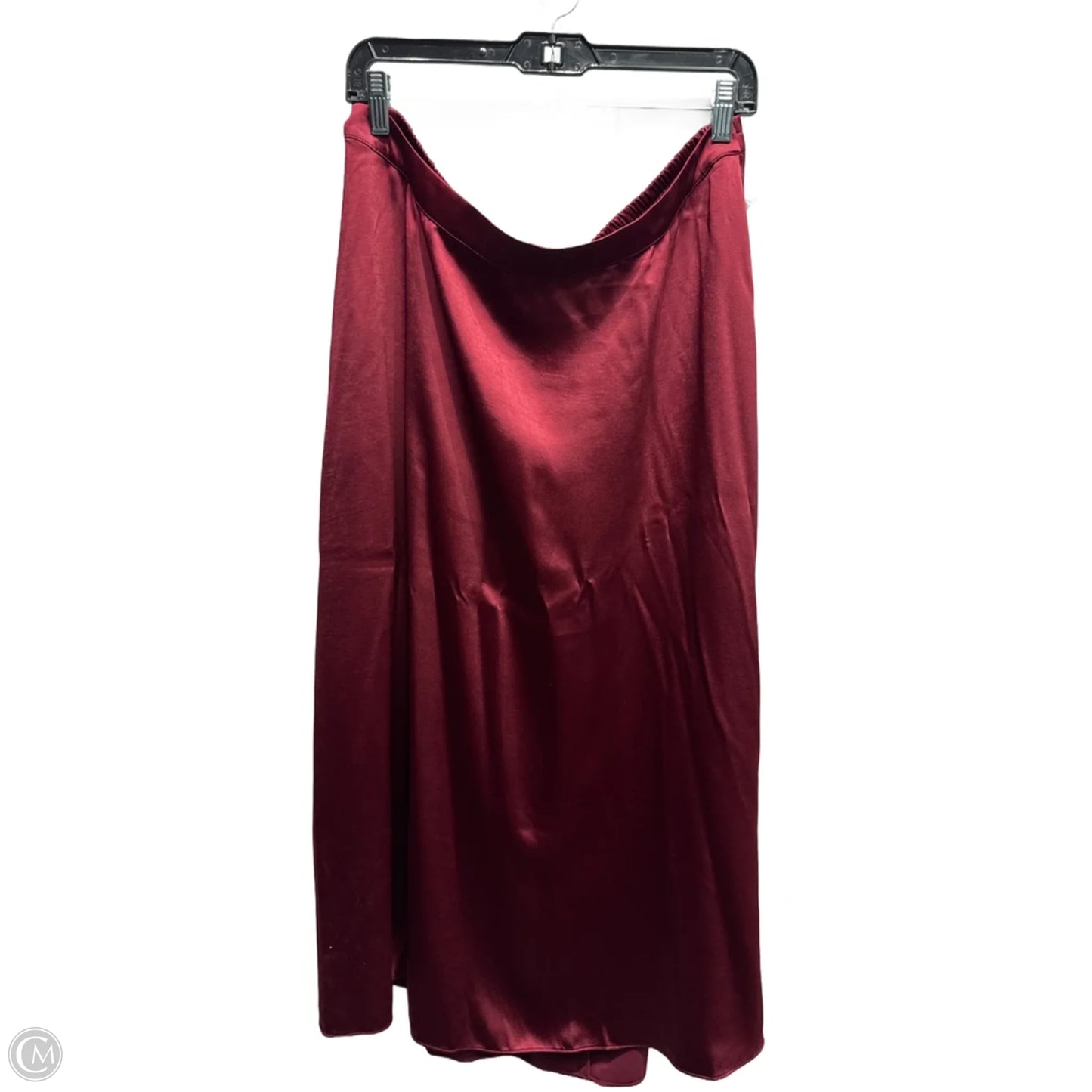 Skirt Maxi By Chicos In Maroon, Size: Xl
