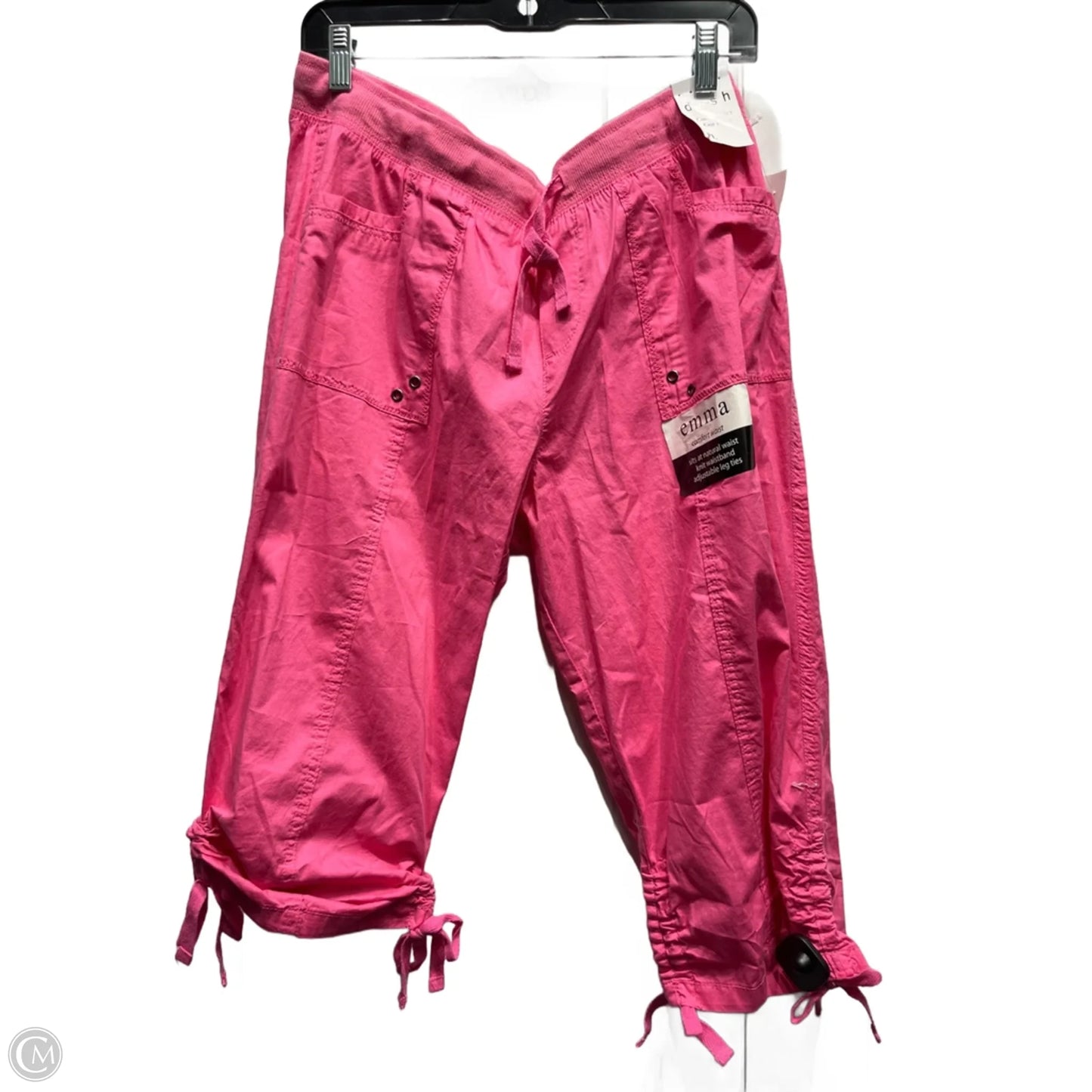 Capris By Dash In Pink, Size: Lp