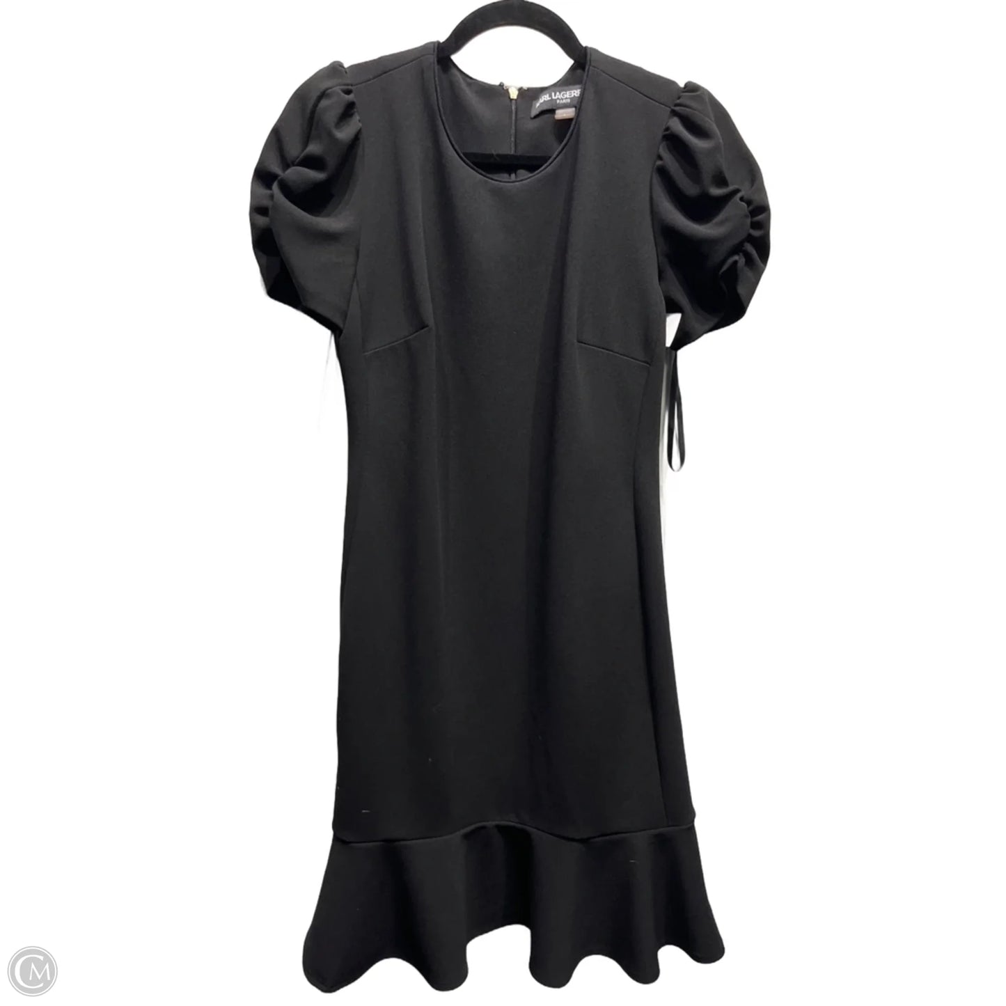 Dress Designer By Karl Lagerfeld In Black, Size: 4