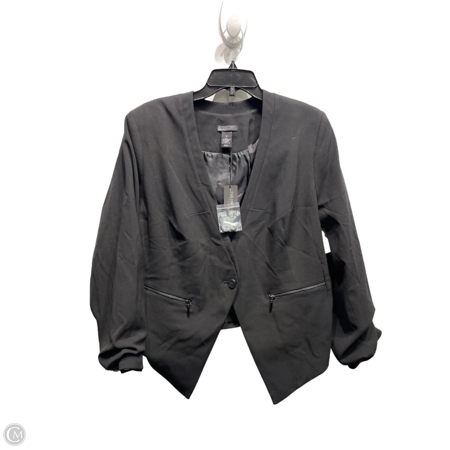 Blazer By Lane Bryant In Black, Size: 22