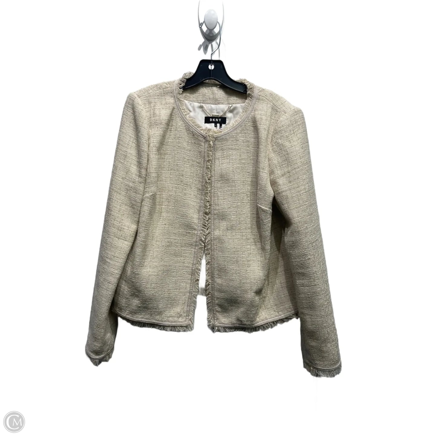 Blazer By Dkny In Cream, Size: 12