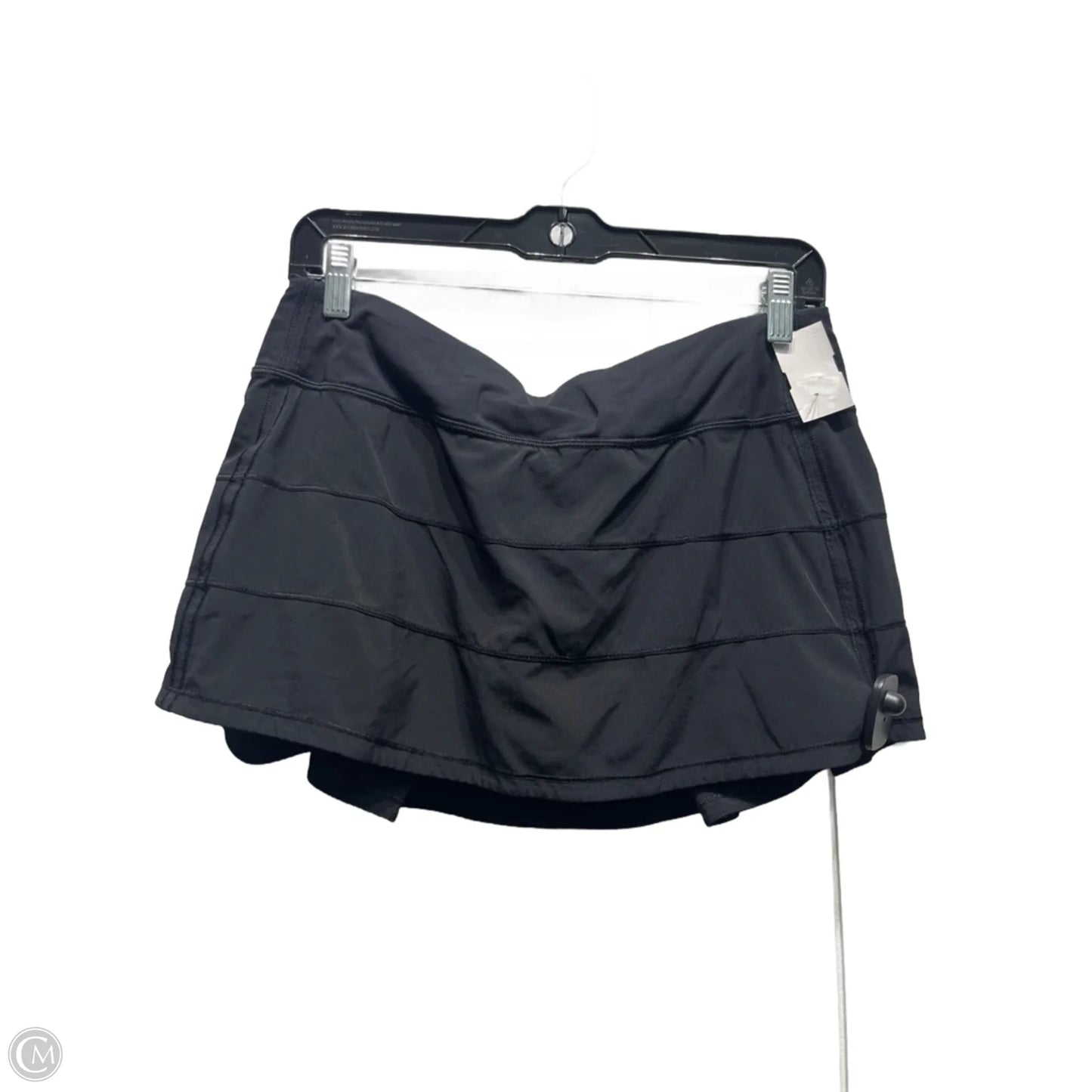 Athletic Skort By Lululemon In Black, Size: 8