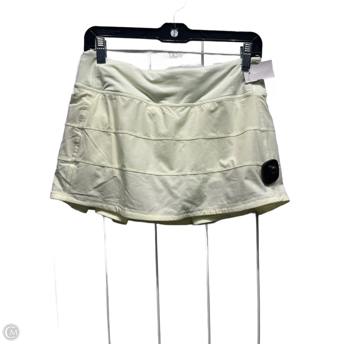 Athletic Skort By Lululemon In Yellow, Size: 8