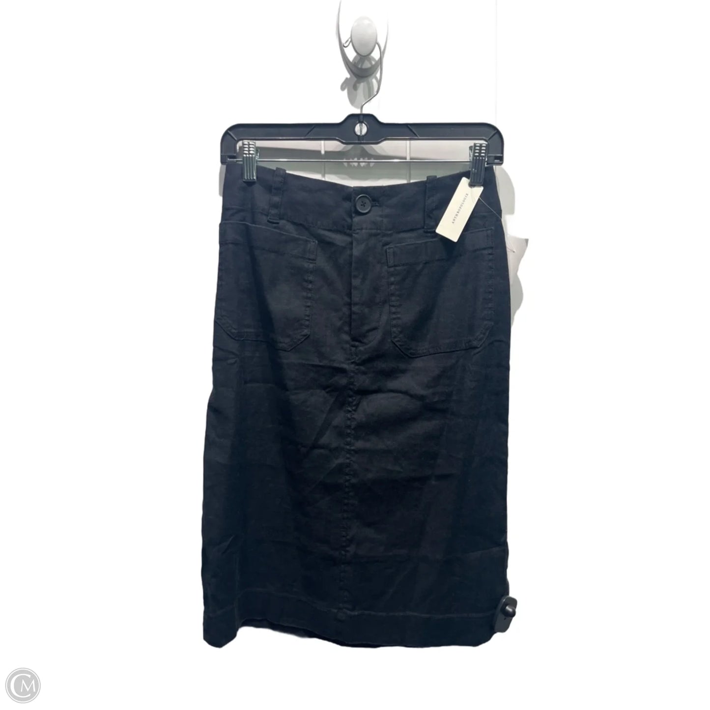 Skirt Midi By Maeve In Black, Size: Xs
