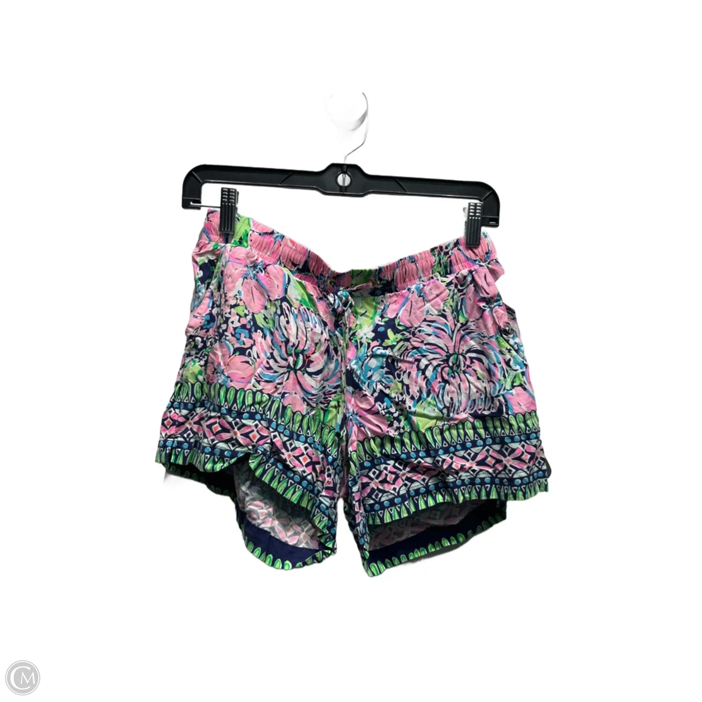 Shorts Designer By Lilly Pulitzer In Blue & Pink, Size: S