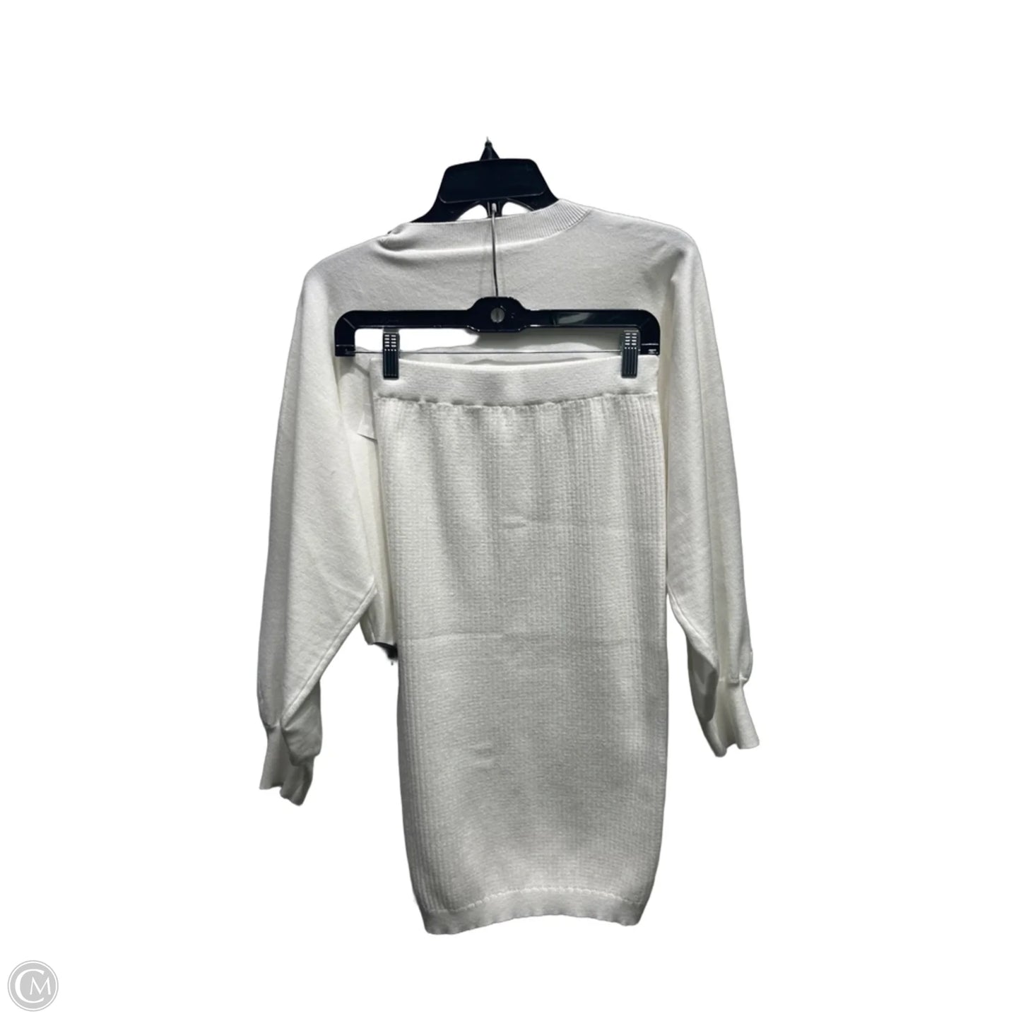 Skirt Set 2pc By Clothes Mentor In White, Size: S