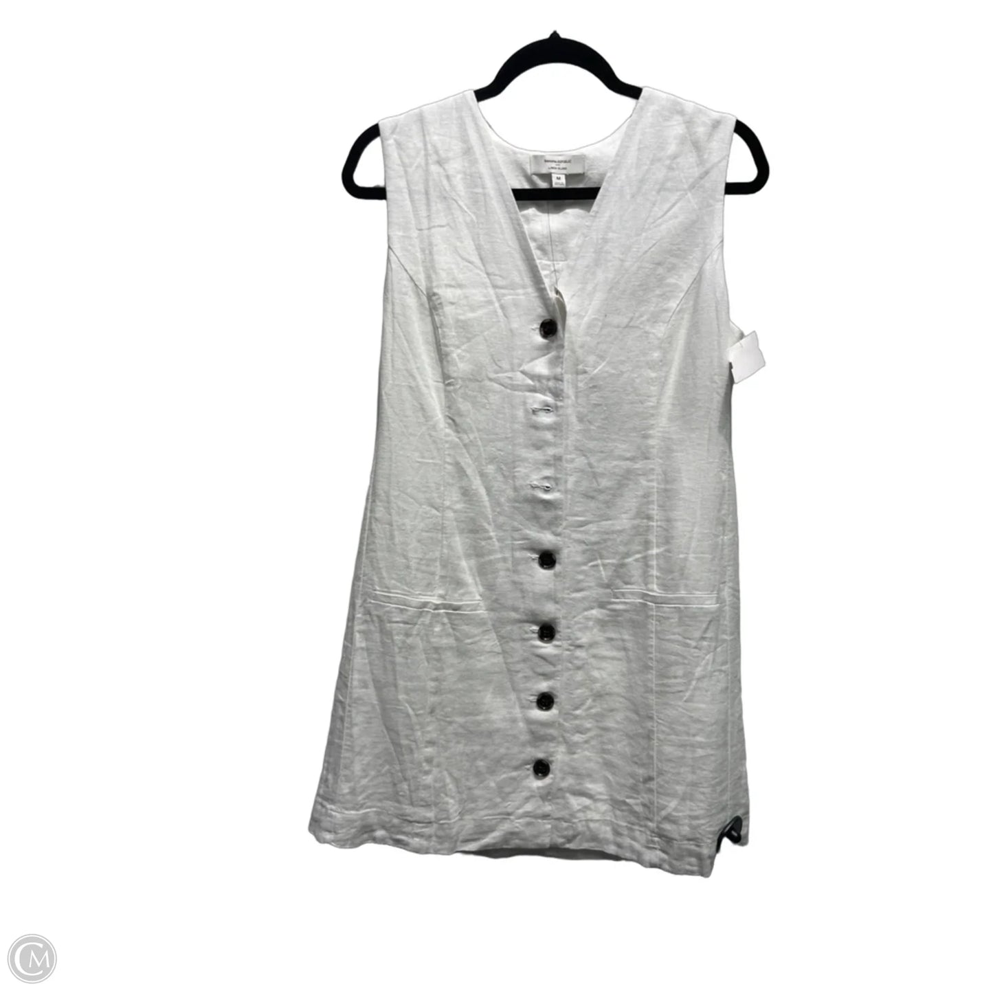 Dress Casual Short By Banana Republic In White, Size: M